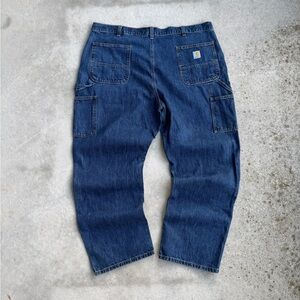 Carhartt Dark Blue Utility Jeans
